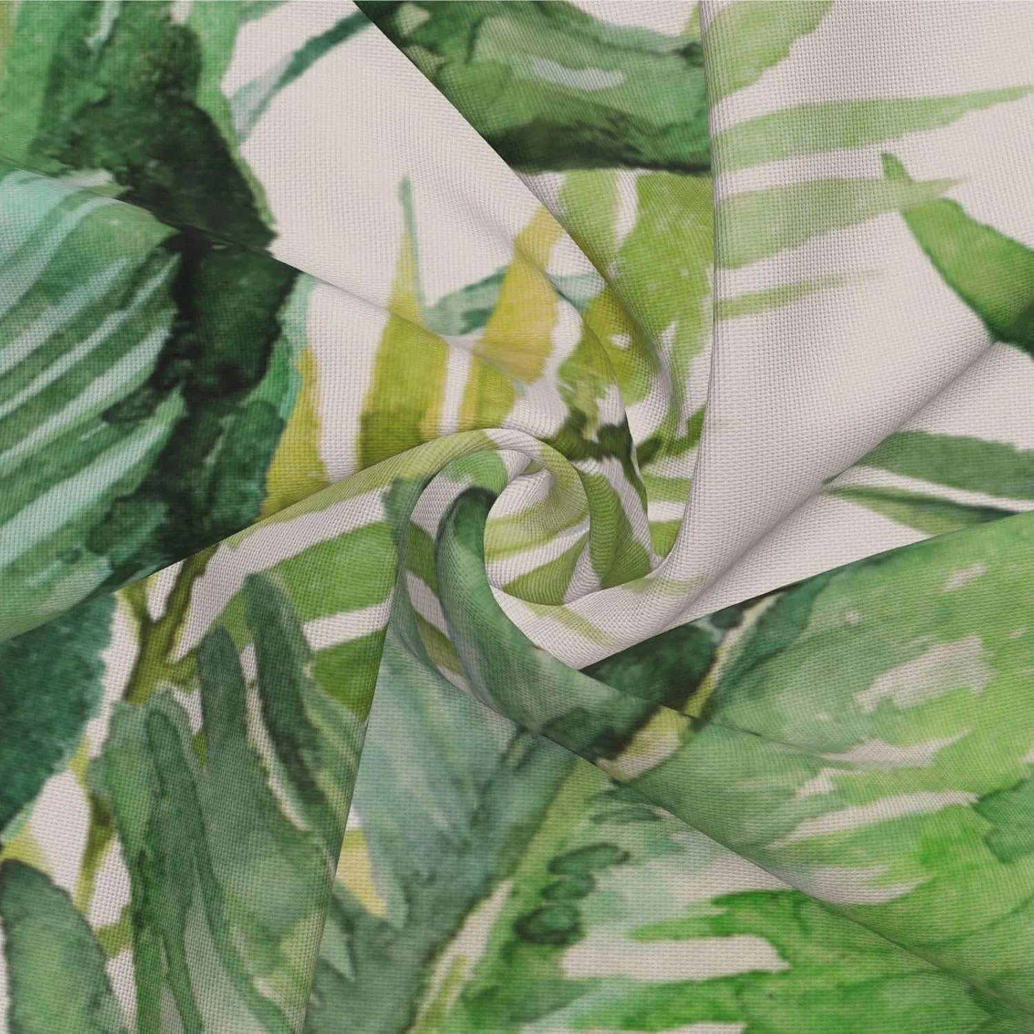 Tropical Leaves Throw Pillow Covers 18x18 Set of 2 Green Leaves Decorative Pillow Covers Plants Outdoors Pillowcase Cushion Case Farmhouse Home Decor for Sofa Couch Bed Bedroom