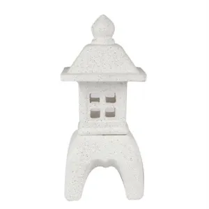 Tuscan Path White Square / Round Oriental Lantern
