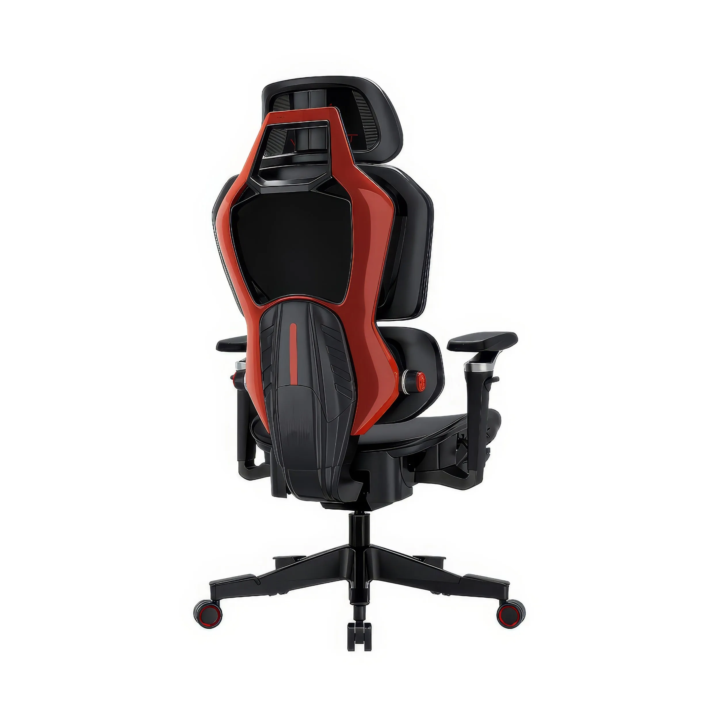 Tygerclaw Duoflex Ergonomic High Back Gaming Office Chair - Red|Fauteuil de jeu et de bureau ergonomique Duoflex de TygerClaw à dossier haut - rouge