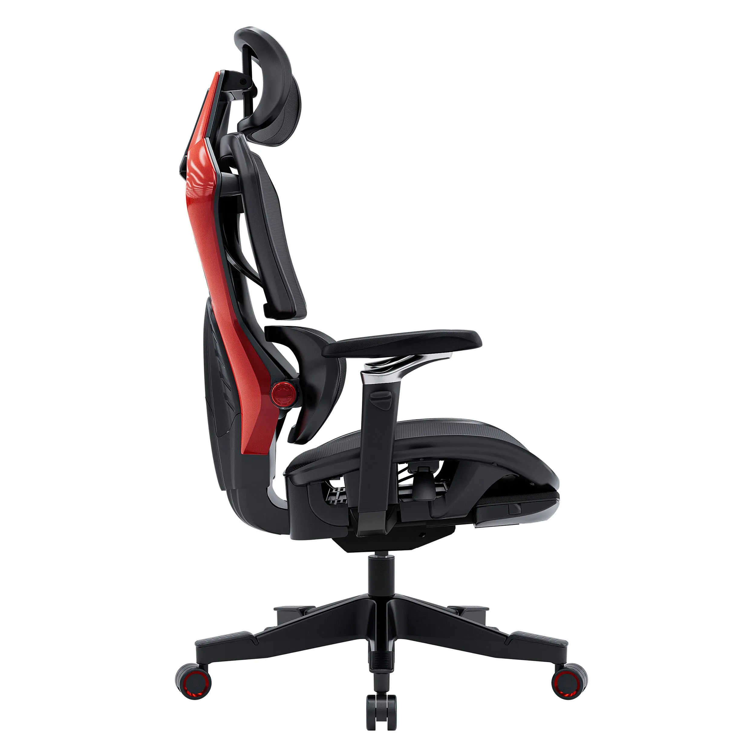 Tygerclaw Duoflex Ergonomic High Back Gaming Office Chair - Red|Fauteuil de jeu et de bureau ergonomique Duoflex de TygerClaw à dossier haut - rouge