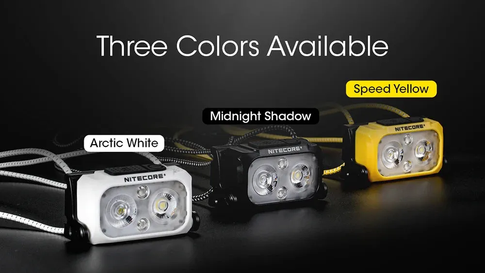 Ultra Lightweight Dual Beam Headlamp 360 Lumens, USB-C Rechargeable, White & Red Light