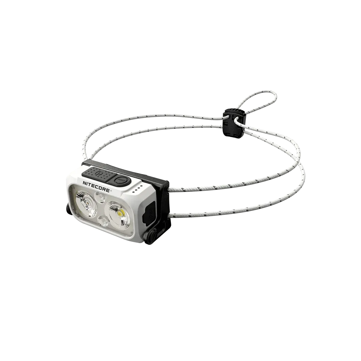 Ultra Lightweight Dual Beam Headlamp 360 Lumens, USB-C Rechargeable, White & Red Light
