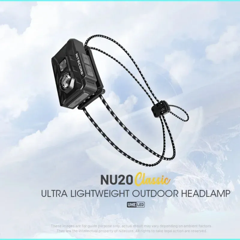 Ultra Lightweight Waterproof Headlamp 360 Lumens USB-C Rechargeable