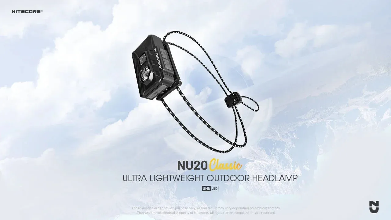 Ultra Lightweight Waterproof Headlamp 360 Lumens USB-C Rechargeable