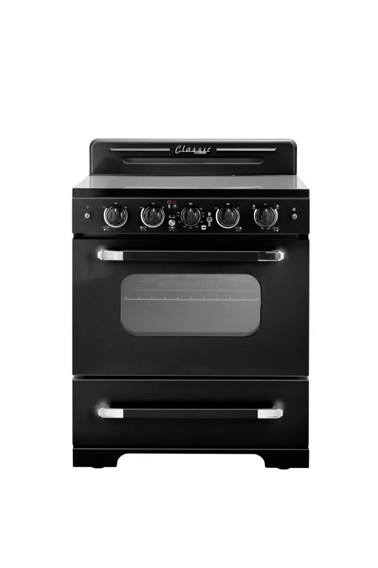 Unique 30" Classic Retro Electric Range With Convection Oven (SmoothTop)