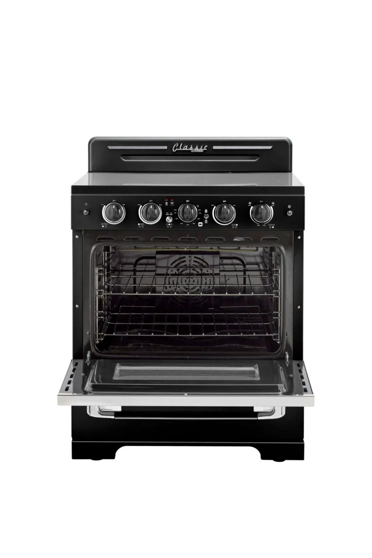 Unique 30" Classic Retro Electric Range With Convection Oven (SmoothTop)