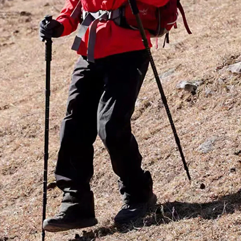 US Trekking Poles Nordic Walking Sticks Adjustable Anti-shock Hiking Alpenstock