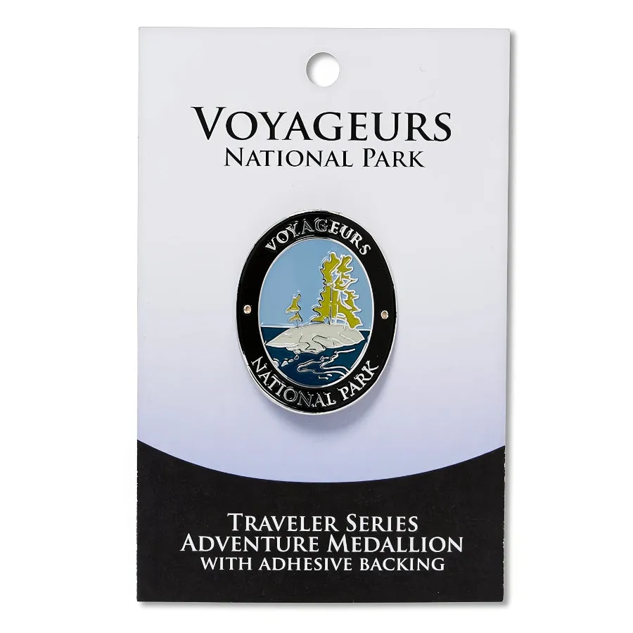 Voyageurs Travelers Hiking Medallion