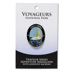 Voyageurs Travelers Hiking Medallion