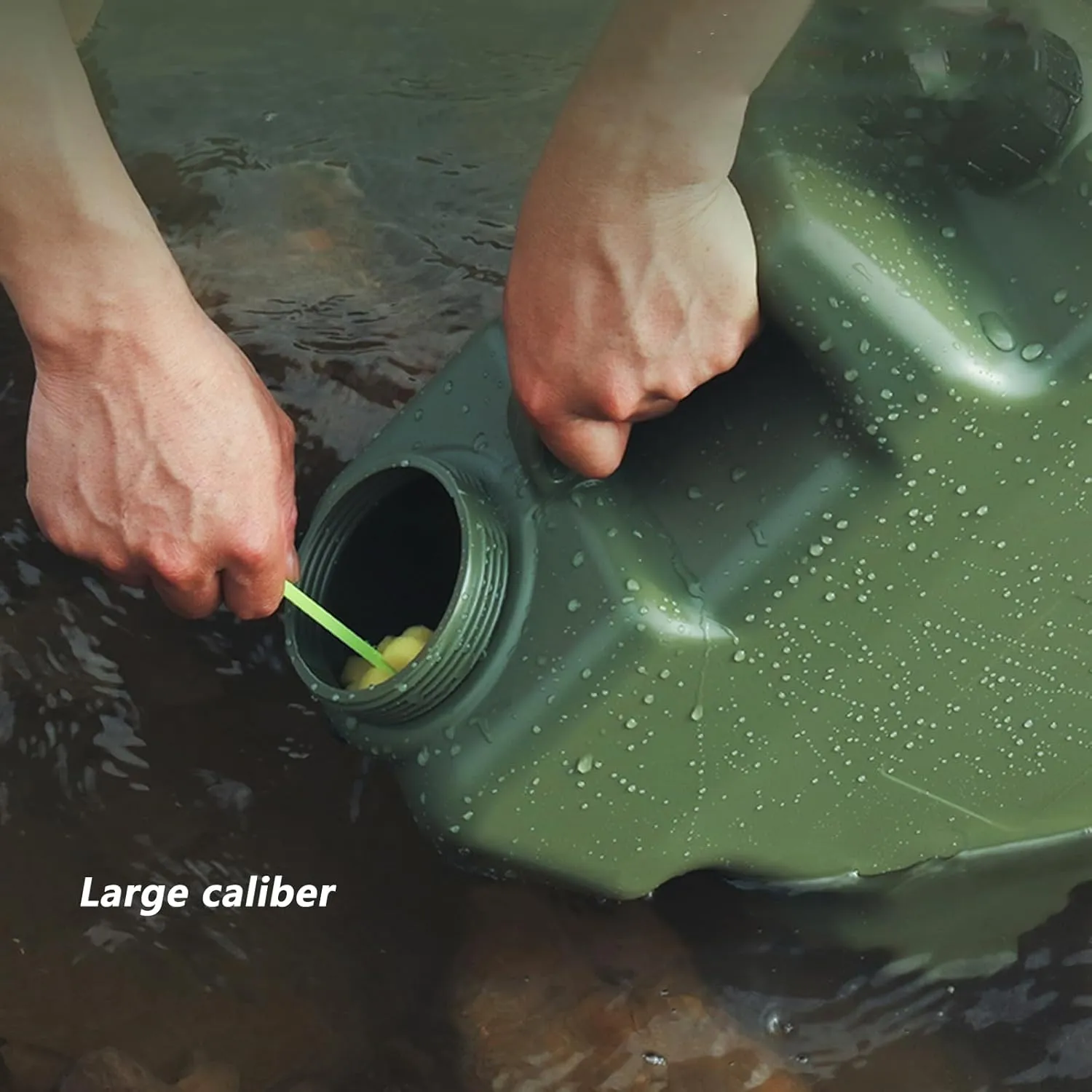 Water Jug,Water Tank,Portable Water Containers with Spigot,Water Storage Camp Water Jug,Multifunction Water Storage Containers for Camping Outdoor Hiking(10L,绿色)