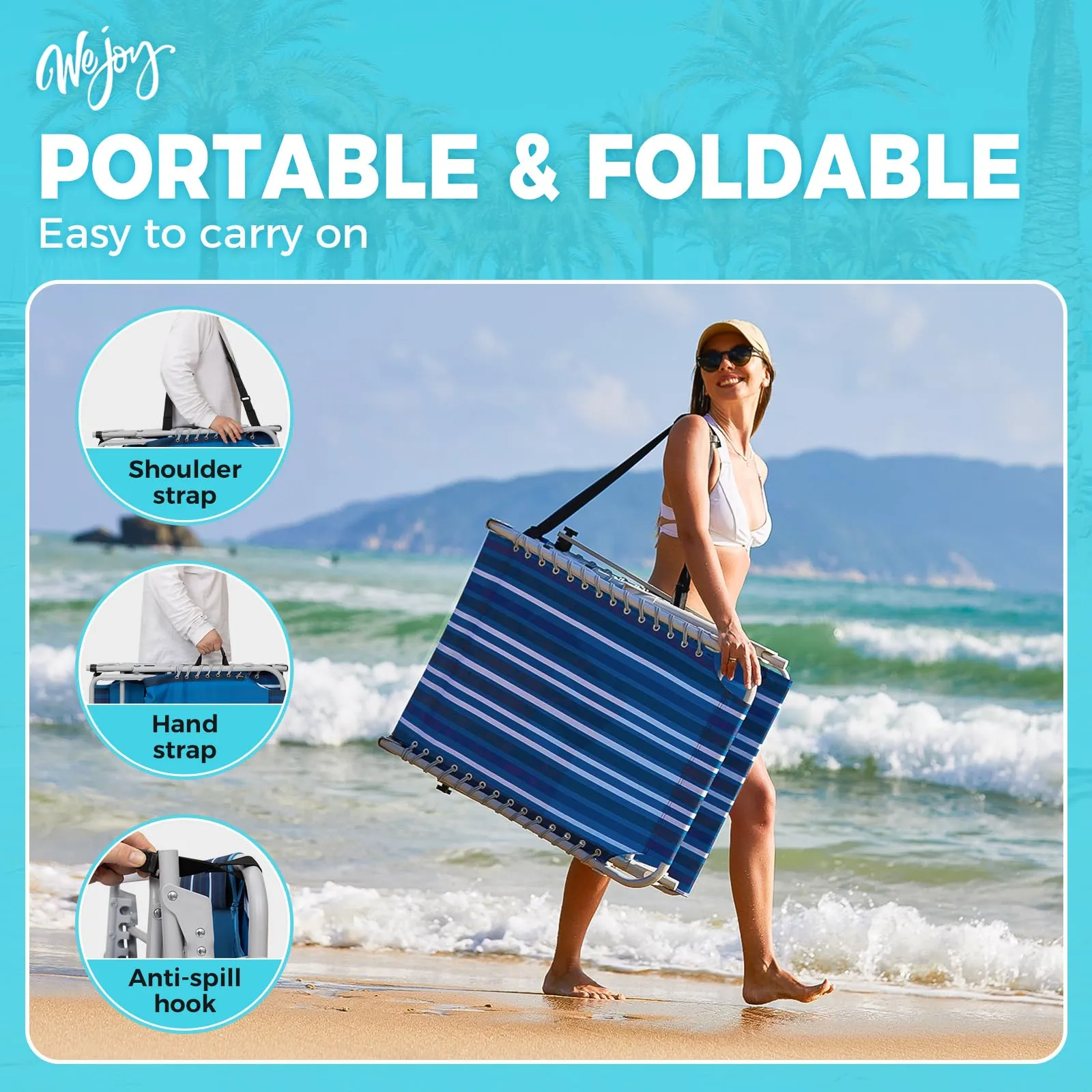 WEJOY ComfortMax Outdoor Lounge Chair Sun Loungers