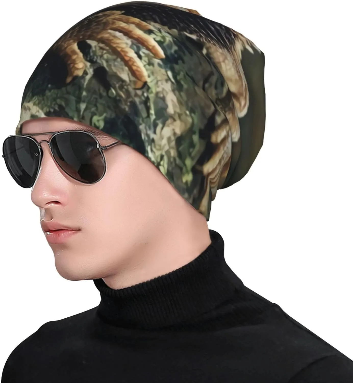 Westie Dogs Beach Summer Tropical Slouchy Beanie for Men & Women Hip-Hop Baggy Skull Cap Fashion Thin Dwarf Knit Hat