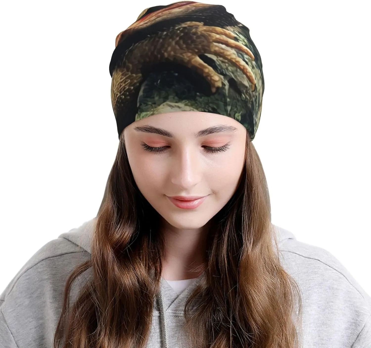 Westie Dogs Beach Summer Tropical Slouchy Beanie for Men & Women Hip-Hop Baggy Skull Cap Fashion Thin Dwarf Knit Hat