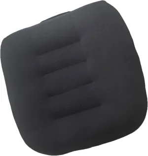 WSGJHB Large Seat Cushion, Extra Thick Booster Seat Cushions for Office Chairs Long Sitting Office Workers, Car Drivers, Relieves Back Pain, Breathable, Anti-Slip, 20x20x6 inchs, Black
