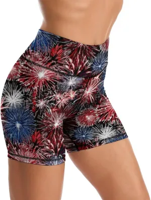 Yoga Shorts for Women High Waisted Biker Shorts Gym Athletic Running Workout Yoga Pants