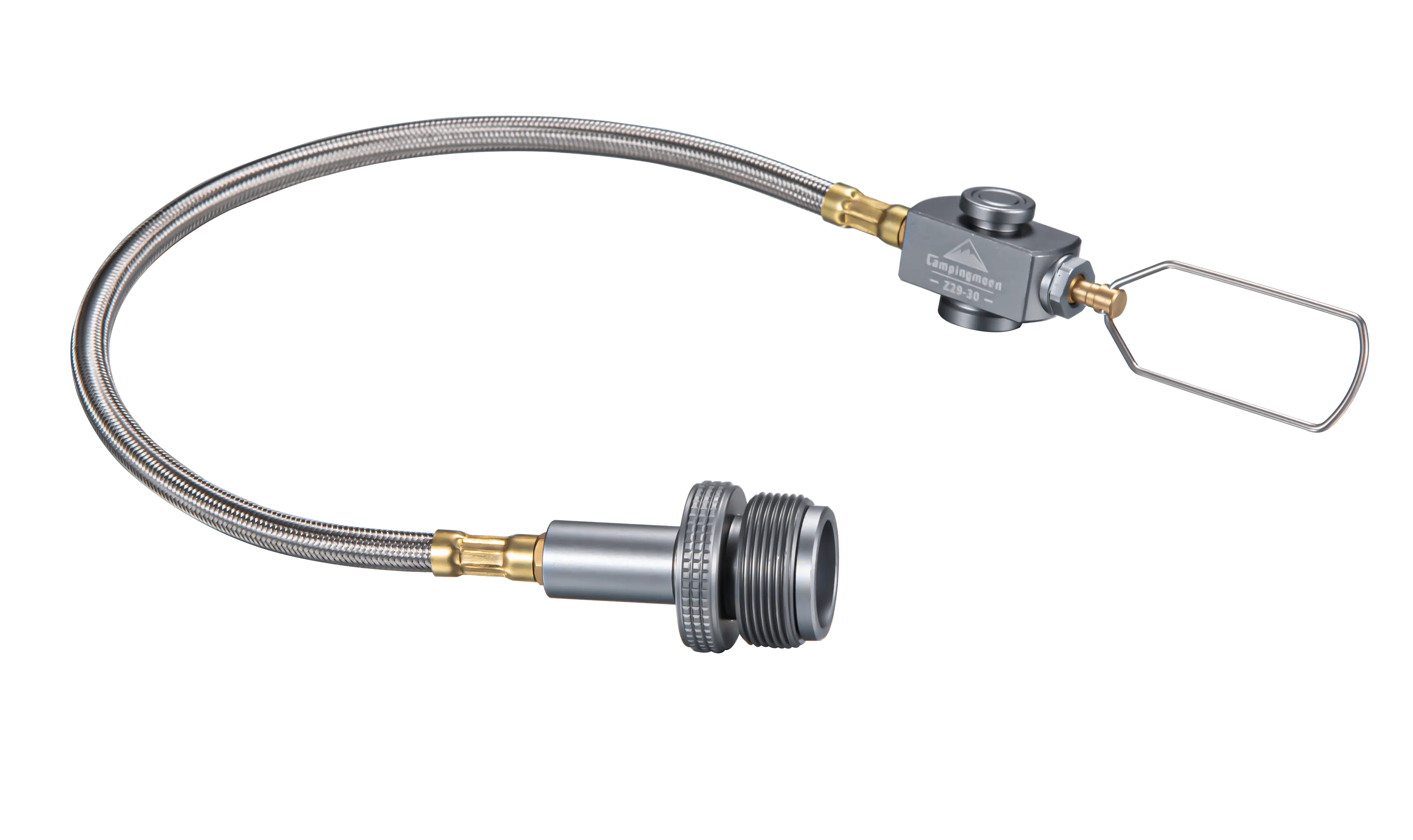 Z29-30 CAG 600 Propane Torch Stove Adapter with 11.8" Hose, EN417 Lindal Valve to CAG 600