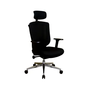 Zenox Ergonomic - Zagen Office Chair (Mesh & Foam/Black)